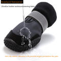 New Design Waterproof Dog Shoes with Adjustable Reflective Strap Dogs Hiking Shoes Boots